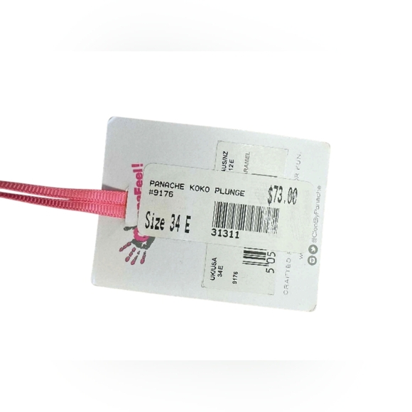 Panache NWT Bra Koko Plunge Caramel Nude Size 34E - Picture 4 of 5